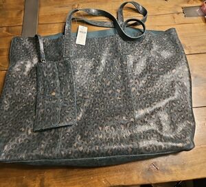 NWT Anthropologie Leather Tote- Last One!